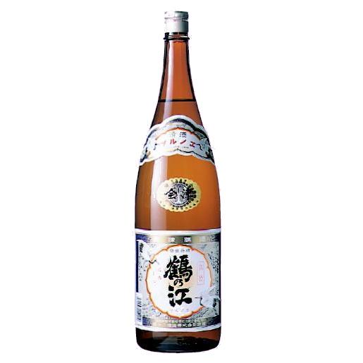 鶴乃江酒造　鶴乃江　会津印　1.8L（日本酒）