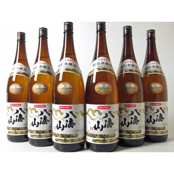 日本酒 酒 お酒 本醸造酒 八海山 特別本醸造 1800ml 6本組