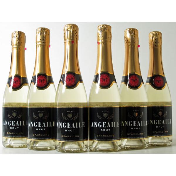 ワイン スパークリングワイン  フレシネ　アンジュエール　ブリュット 中瓶 375ml６本組