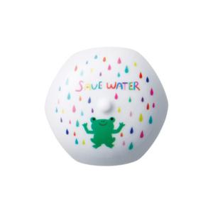 『排水口カバー −かえる―』　楽しく節水！子供たちと一緒にエコ生活を。