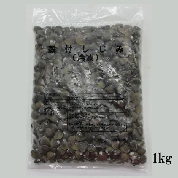 冷凍殻付しじみ