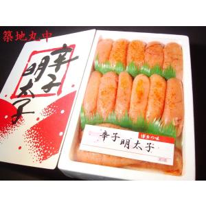 築地丸中 特大!博多ふくいち特大辛子明太子1本...の詳細画像1