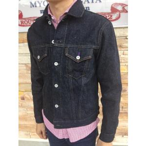 毘沙門天ジーンズ　14.5oz天然藍 3rd TYPE DENIM JACKET / BI-3rd-BE