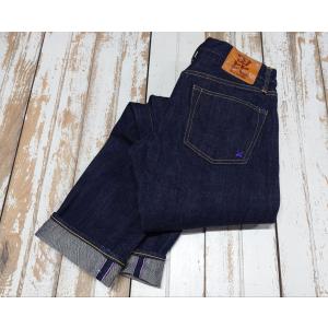 毘沙門天 14.5oz天然藍ジーンズ / BI-24546 IND×BEG(タイトストレート)｜マルニジーンズ