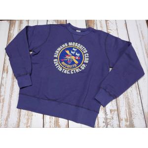 BUZZ RICKSON'S SET-IN CREW NECK SWEAT SHIRTS “AIRMENS MOSQUITO