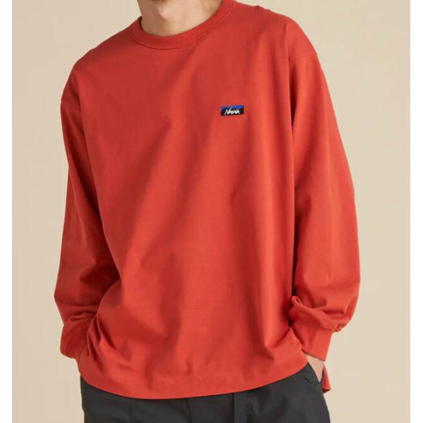 NANGA(ナンガ) / ECO HYBRID BOX LOGO EMBROIDERY L/S TE...