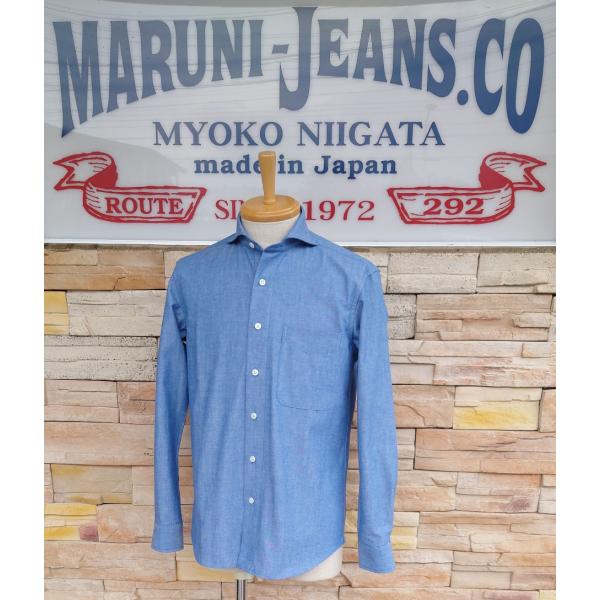 西脇長造商店 / 長袖シャツ　CLシャンブレー22【ブルー】