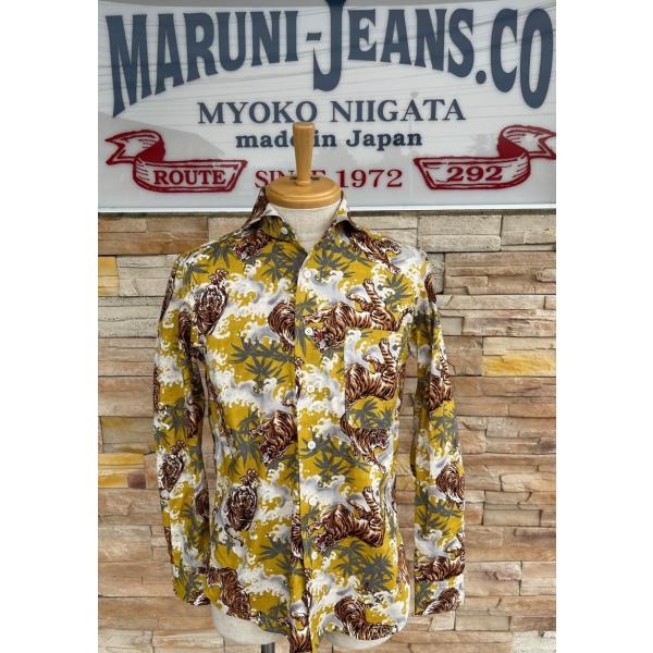 西脇長造商店 長袖シャツ / 【虎・イエロー】