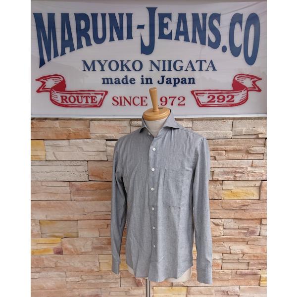 西脇長造商店　長袖シャツ【杢グレー】　新潟謹製