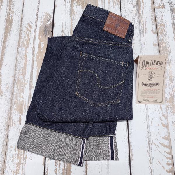 鬼デニム　/　13.7oz NEPデニム　ONI-266-13.7NEP 【リラックスストレート】
