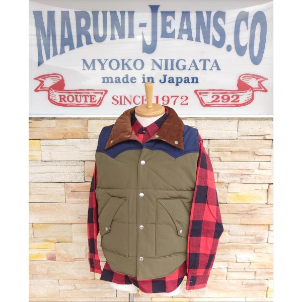 SUGAR CANEシュガーケーン　/　 T/C PADDED VEST　SC15400