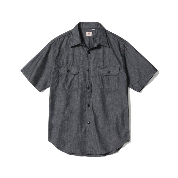 SUGAR CANE シュガーケーン / BLACK CHAMBRAY WORK SHIRT (SH...