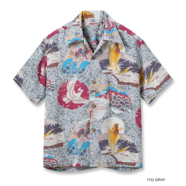 SUN SURFサンサーフ / RAYON HAWAIIAN SHIRT “JAPANESE QUA...