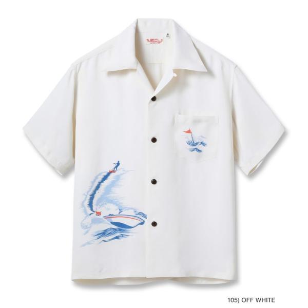 SUN SURFサンサーフ / RAYON HAWAIIAN SHIRT “WATER SKIING...
