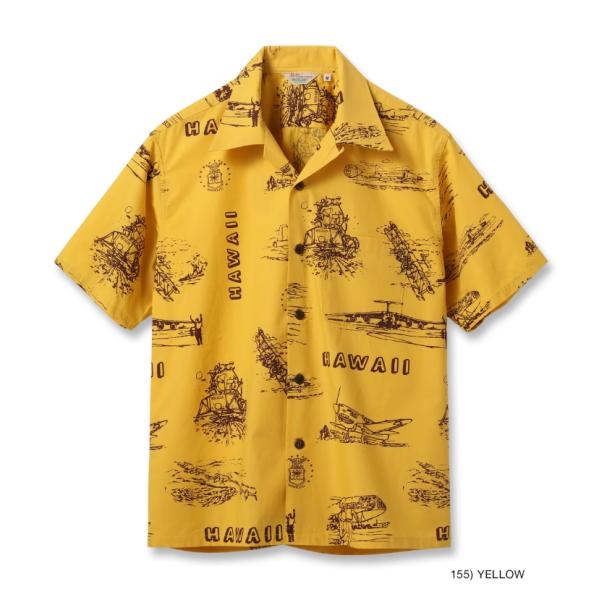 SUN SURFサンサーフ / COTTON BROAD HAWAIIAN SHIRT “ISLAN...