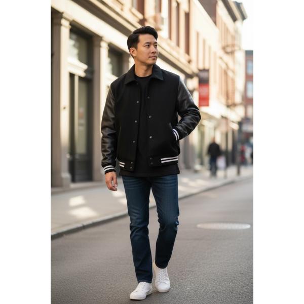 ”マルニ特注品" Settlemier’s / 襟付きスタジャン 【MADE IN U,S,A】