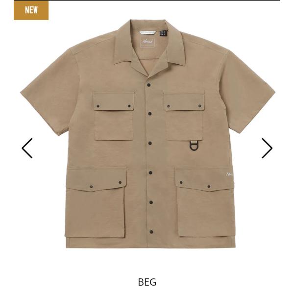 NANGAナンガ　/　UTILITY PK SHORT SLEEVE SHIRT　