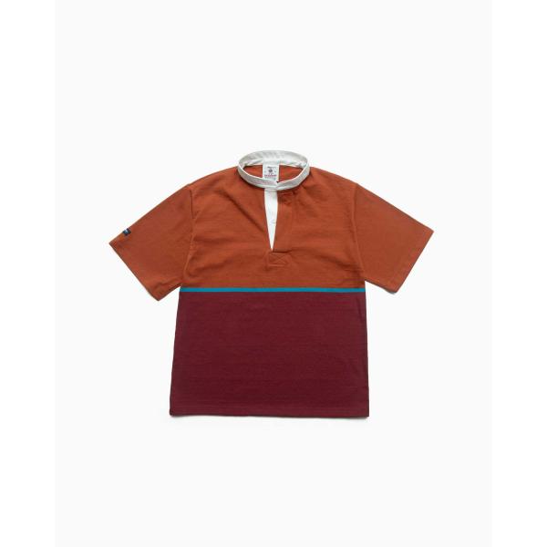 BARBARIAN バーバリアン / 8oz HENLEY SHORT SLEEVE RUGBY J...