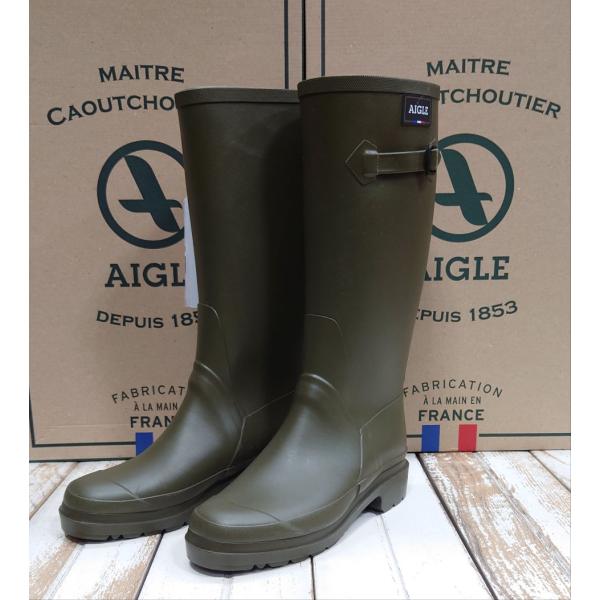 AIGLE / セサック ラバーブーツ　ZZH3645-KAKI(カーキ) 【フランス製】