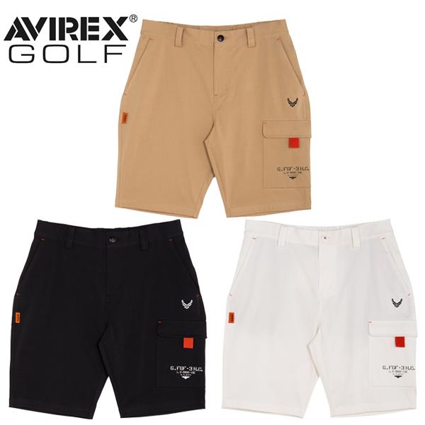 AVIREX GOLF アヴィレックス ゴルフ 定番ショーツ ゴルフハーフパンツ AVG3S-AP1...