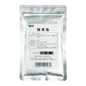 マルニ 公式 抹茶塩 チャック付き パック 100ｇ 調味料 お弁当 惣菜 天ぷら フレーバー 塩 抹茶 スパイス｜marunienrich