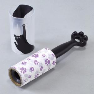 SPICE スパイス ハンディ粘着クリーナー キャット コロコロ カーペット お掃除 猫 足跡 かわいい おしゃれ 猫の手