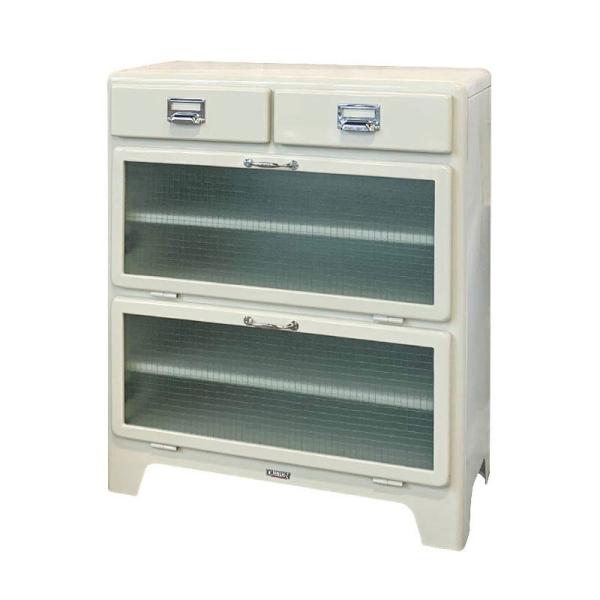 入荷予約 DULTON ダルトン 2 LAYER CABINET IVORY 2 レイヤー キャビネ...