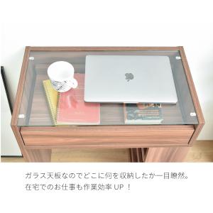 ドレッサーテーブル 鏡なし 白 おしゃれ 安い...の詳細画像4