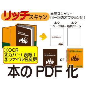 【書籍の電子化】1冊350ページまで カバーo...の詳細画像1