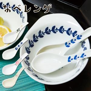 全4柄 れんげ おしゃれ シンプル かわいい 可愛い カフェ 食器 北欧 韓国風風 鍋 レンゲ スプーン 中華 和食 柄 花柄
