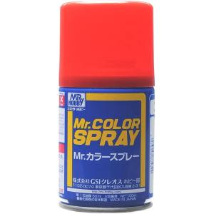 GSIクレオス　Mr.カラースプレー　S3 レッド（光沢）　100ml｜marus-shoji