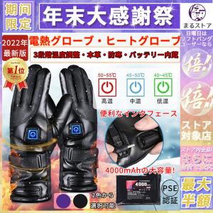 電熱グローブ 日本製ヒーター内蔵 電熱手袋 バイク用