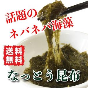 なっとう昆布 40g ポイント消化 お試し 北海道産 がごめ昆布入り 健康 美容 ダイエット ネバネ...