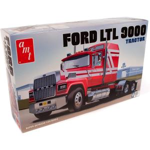 AMT 1/24スケール   フォード LTL 9000 セミトラクタ プラモデル組立キット   AMT1238