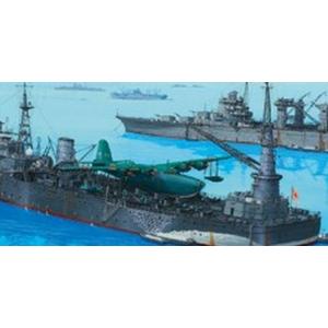 アオシマ WL565   1/700スケール   日本海軍 水上機母艦 秋津洲  プラモデル組立キット｜marusan-hobby