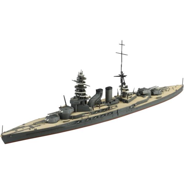 青島文化教材社 1/700 ウォーターラインシリーズ No.124 日本海軍 戦艦 長門 屈曲煙突 ...