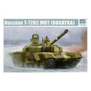 トランペッター 09507   1/35スケール   ロシア連邦軍 T-72B2主力戦車 プラモデル組立キット｜marusan-hobby