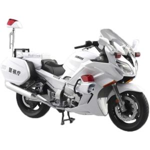 予約受付中！アオシマ  1/12スケール   スカイネット  YAMAHA FJR1300P 白バイ 警視庁   完成品バイク  10678 (2020年12月再入荷)｜marusan-hobby