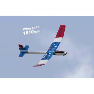 PILOT Q.B 1800R バルサ組立キット OK12170  (ラダー機)｜marusan-hobby