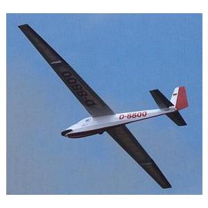 Ka-8 カーエイト DX デラック1.85m(ＢＬモーター,折ペラ付属) スケールグライダー  Vpro(OK)17076 RC電動グライダー完成キット｜marusan-hobby