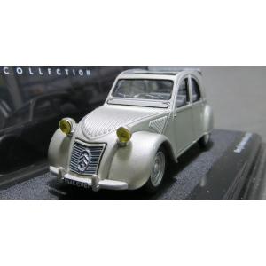 ビテス1/43 シトロエン2CV オープンルーフ（シルバーグレイ）｜marusan-hobby