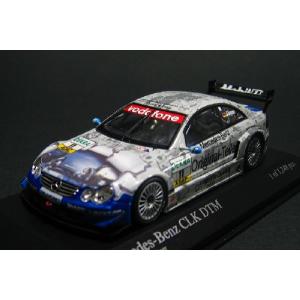 ミニチャンプス1/43メルセデスCLK”オリジナルタイレ”＃11　’03DTM【ミニカー】｜marusan-hobby