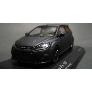 ミニチャンプス1/43 フォード フォーカス RS 500 2010 (マットブラック)｜marusan-hobby