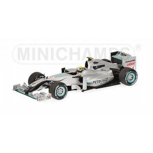 ミニチャンプス1/43メルセデス GP N.ロズベルグ ショーカー 2010｜marusan-hobby