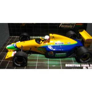 ミニチャンプス1/43　ベネトン フォード B191B M.ブランドル 1992（ドライバーなし）｜marusan-hobby