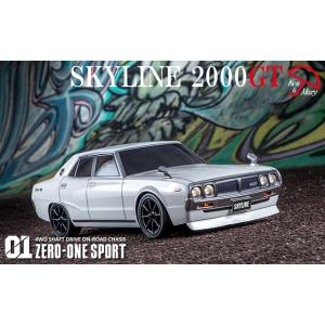 ABCホビー  1/10スケール ヨンメリスカイライン 電動ラジコンカーシャーシ組立済 4WDキット 01 ZERO-ONE SPORT  40700｜marusan-hobby