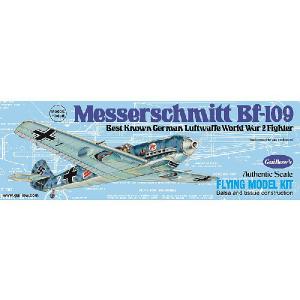 Guillow's ラバーパワープレーン メッサーシュミット Bf-109 京商 56596 バルサ組立キット｜marusan-hobby