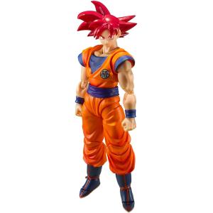 S.H.フィギュアーツ ドラゴンボール超 スーパーサイヤ人ゴッド孫悟空-正しき心がもたらすサイヤ人の...