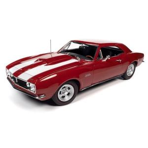 アメリカンマッスル  AMM1228   1/18スケール 1967 シェビー カマロ Z28 ニッキー ボレロレッド　ミニカー｜marusan-hobby