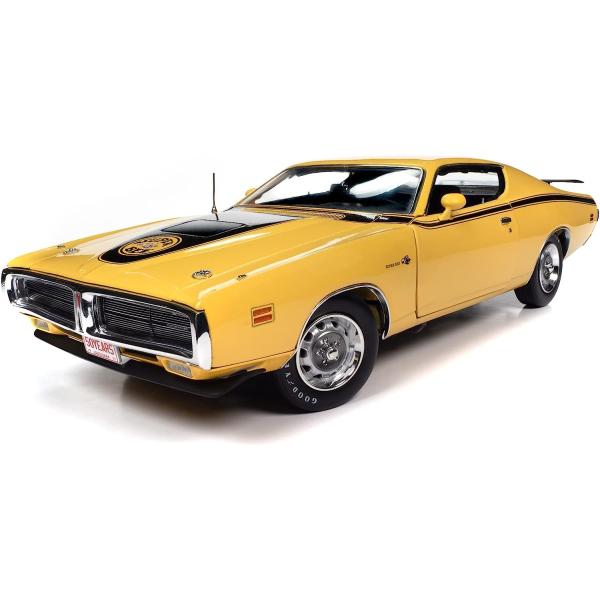 American Muscle 1/18 1971 ダッジ チャージャー スーパー ビー バナナイエ...